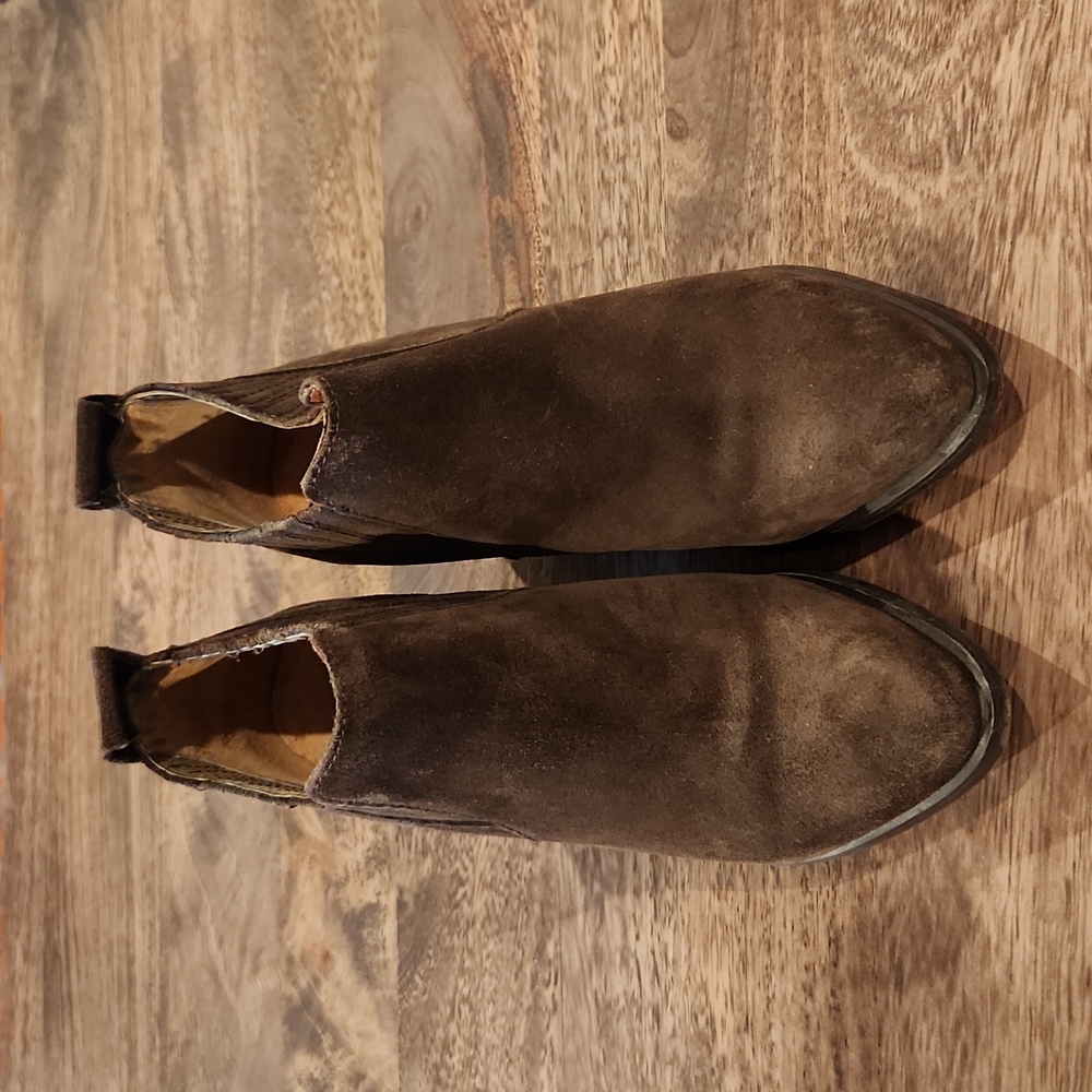 Steve Madden Suede Leather Ankle Boots